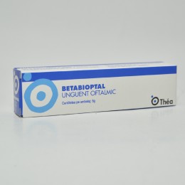 Betabioptal 2 mg/g + 5 mg/g unguent oftalmic, 5 g