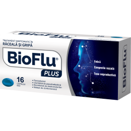 Bioflu Plus, 16 capsule moi