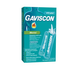 GAVISCON MENTOL 24 PLIC