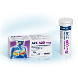 ACC 600 mg, 10 comprimate efervescente