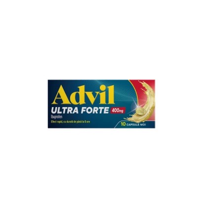 Advil Ultra Forte 400 mg, 10 capsule moi