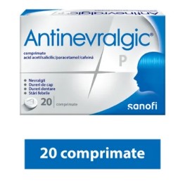 Antinevralgic P, 20 comprimate