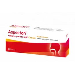 Aspecton tablete pentru gât Cassis, 30 bucăți