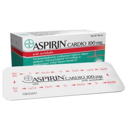 Aspirin Cardio 100 mg, 30 comprimate gastrorezistente