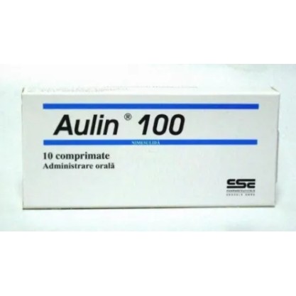 Aulin 100 mg, 10 comprimate