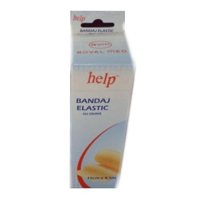 Bandaj elastic autoadeziv, 15 cm × 4,5 m