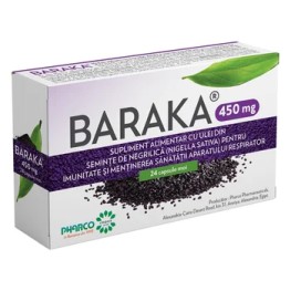 Baraka 450 mg, 24 capsule moi