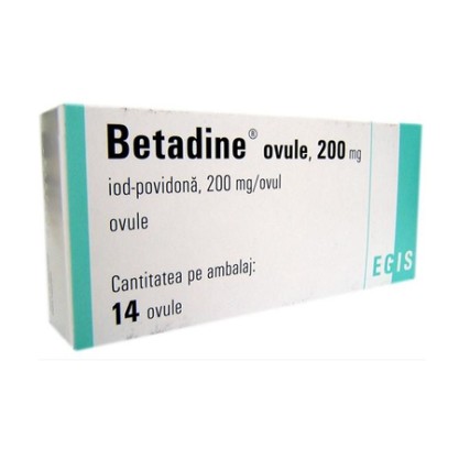 Betadine 200 mg, 14 ovule