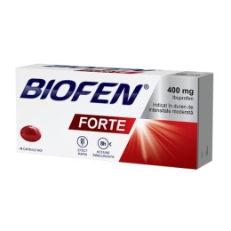 Biofen Forte 400 mg, 16 capsule