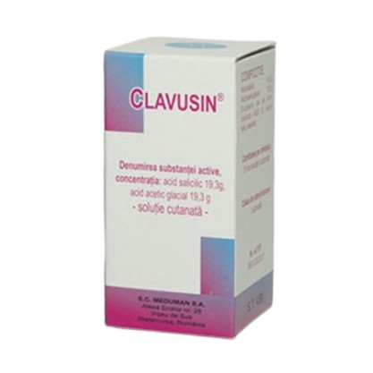 Clavusin soluție cutanată, 10 ml