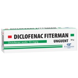 Diclofenac Fiterman 10 mg/g unguent, 50 g