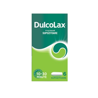 Dulcolax 10mg 6supozitoare