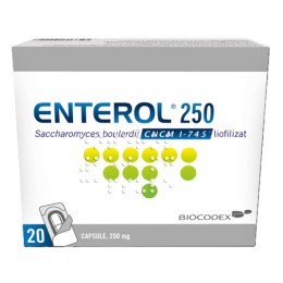 ENTEROL 250 MG 20 CPS