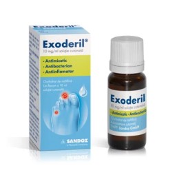 Exoderil 1% soluție cutanată, 10 ml