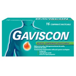 Gaviscon mentol 16comprimate masticabile