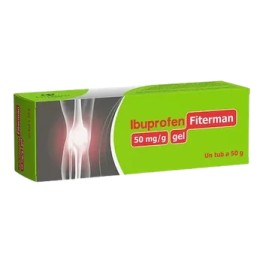 Ibuprofen Fiterman 50 mg/g gel, 50 g