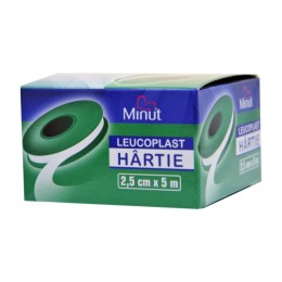 Leucoplast hartie Minut 2,5 x 5 x 1buc