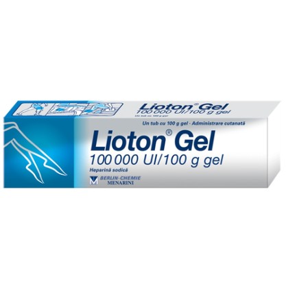 Lioton 100000 UI/100 g gel, 100 g