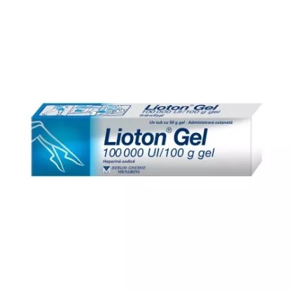 Lioton 100000 UI/100 g gel, 50 g