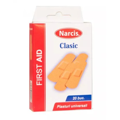 PLASTURI CU RIVANOL , 20 bucăți 2/7cm Narcis