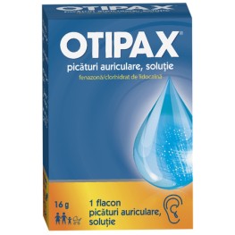 Otipax, picături auriculare, 16 g