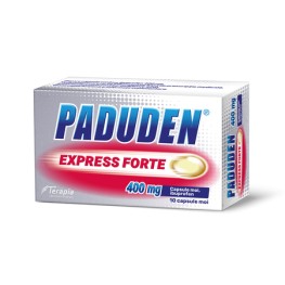 Paduden Express Forte 400 mg, 10 capsule moi