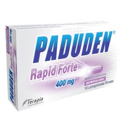 Paduden Rapid Forte 400 mg, 10 comprimate filmate