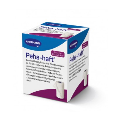 Peha-Haft Bandaj elastic de fixare, fara latex 6cm/4m (Hartmannn)