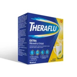 THERAFLU MAX RACEALA SI GRIPA, 10 PL