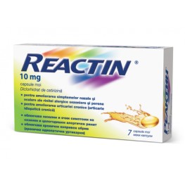 Reactin 10 mg, 7 capsule moi