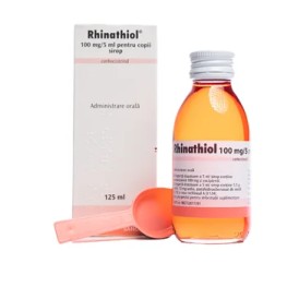 Rhinathiol 100mg/5ml pt copii sir x125ml