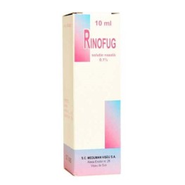 Rinofug 1 mg/ml picături nazale, 10 ml