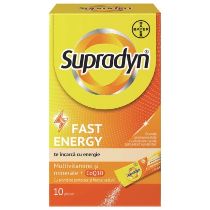 Supradyn Fast Energy Gran.Orodisp X 10Pl