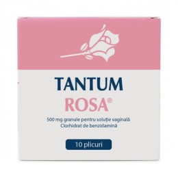 Tantum Rosa 500 mg, 10 plicuri