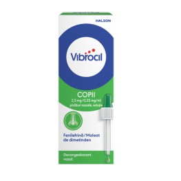 Vibrocil 2,5 mg/0,25 mg/ml, picături nazale, 15 ml